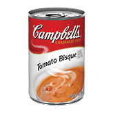 Campbell's&nbsp;Special Selections&nbsp;tomato bisque a cream of tomato with tomato pieces condensed soup Full-Size Picture